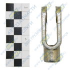 952-1802012 Вилка S=11 L=68; Рвнутр=М12х1,25; 2отв.ф8 тяги привода раздат.коробки МТЗ РУП